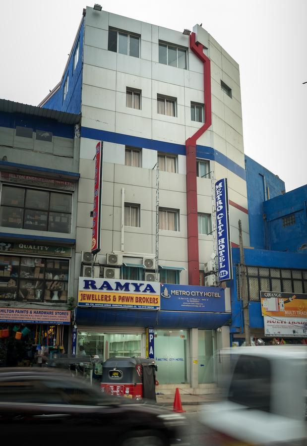 Metro City Hotel Colombo Exteriör bild