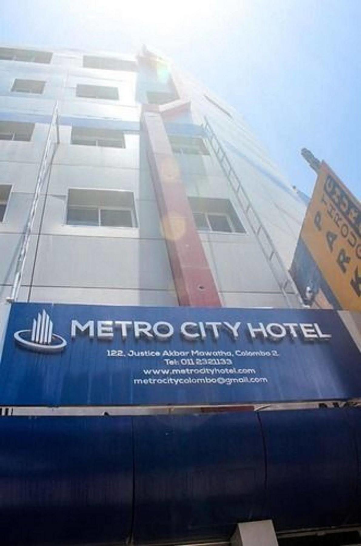Metro City Hotel Colombo Exteriör bild
